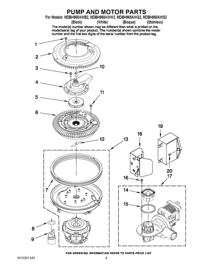 Diagram for MDBH968AWS2