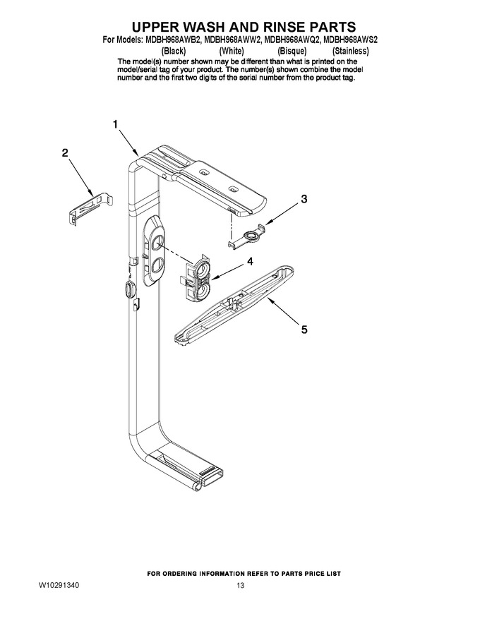 Diagram for MDBH968AWS2