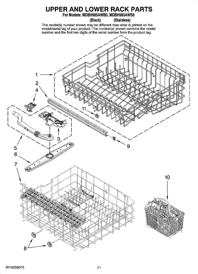 Diagram for MDBH985AWS0