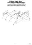 Diagram for 02 - Control Panel Parts