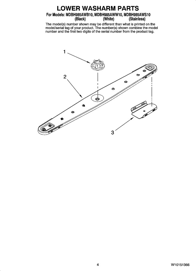 Diagram for MDBH985AWS10