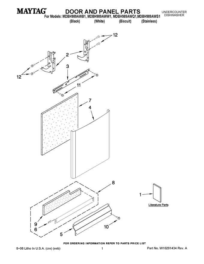 Diagram for MDBH989AWQ1