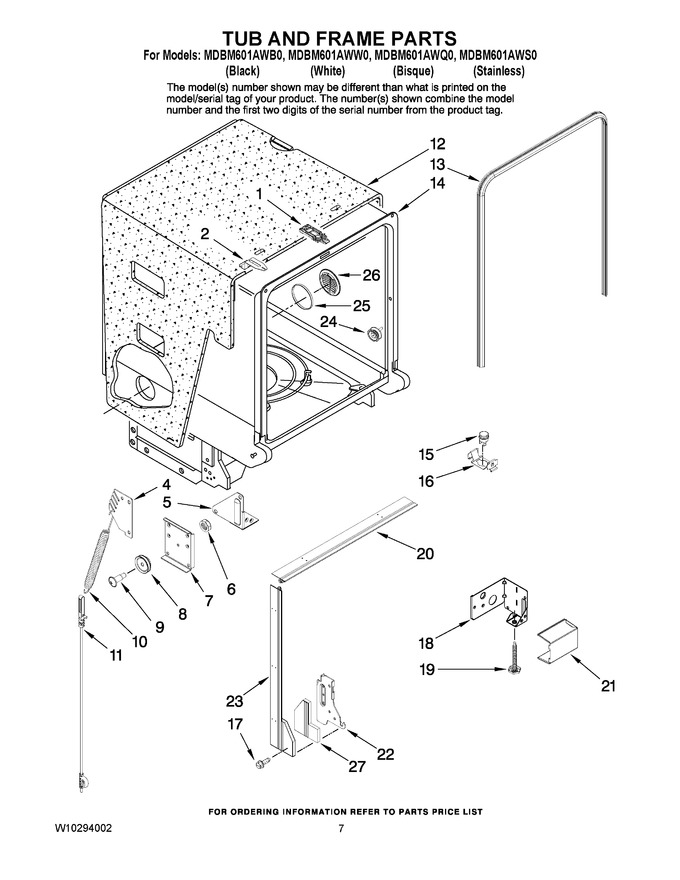 Diagram for MDBM601AWB0