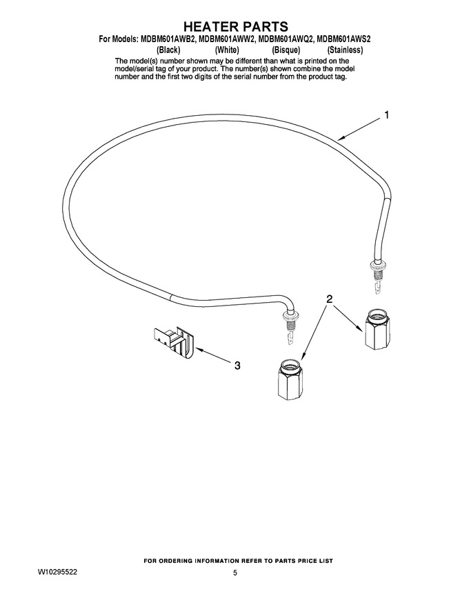 Diagram for MDBM601AWW2