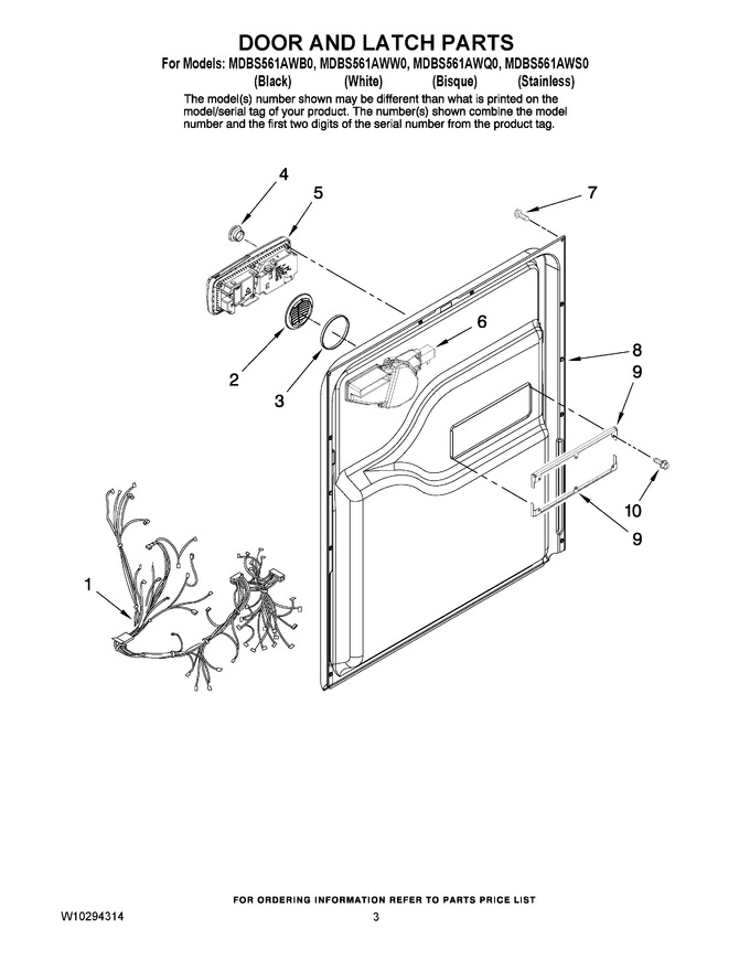 Diagram for MDBS561AWB0