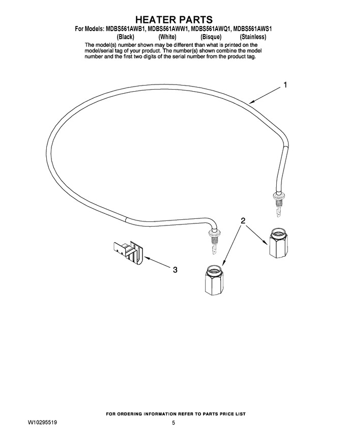 Diagram for MDBS561AWW1