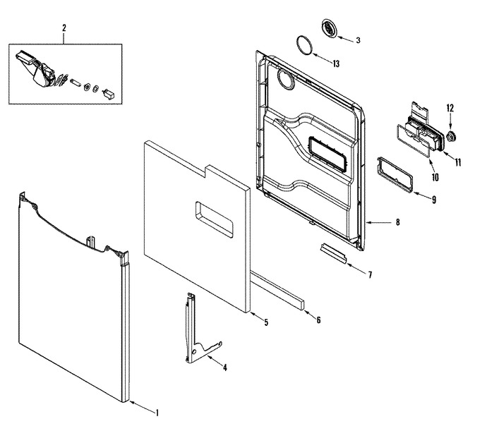 Diagram for MDBS661AWB