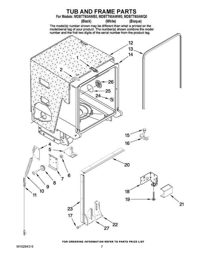 Diagram for MDBTT60AWQ0