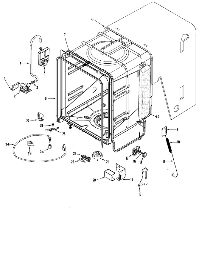 Diagram for MDC4650AWB