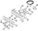 Diagram for 01 - Control Panel & Support Assy.