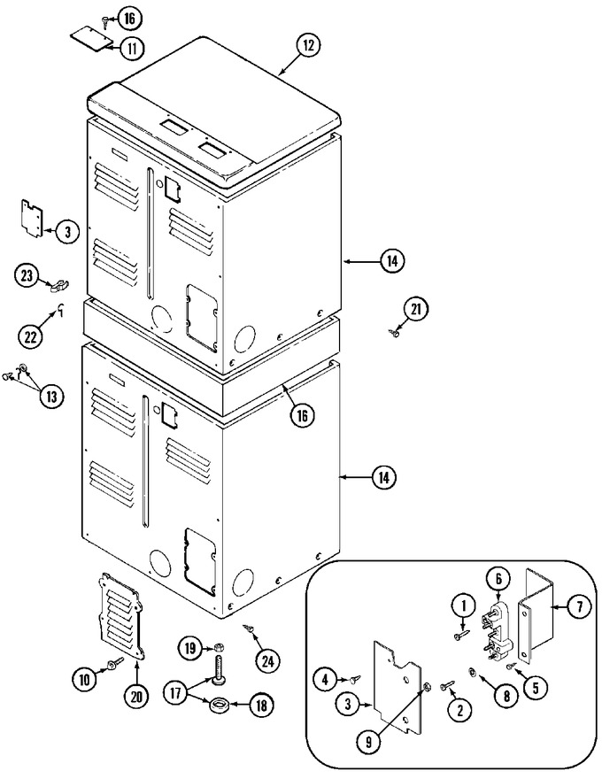 Diagram for MDE11MNAGW