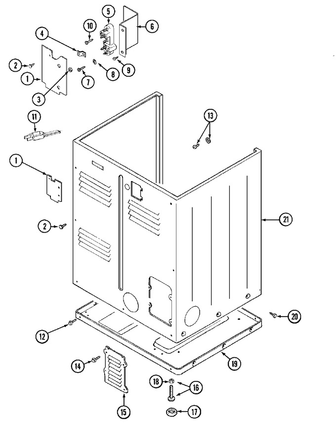 Diagram for MDE12PDADW