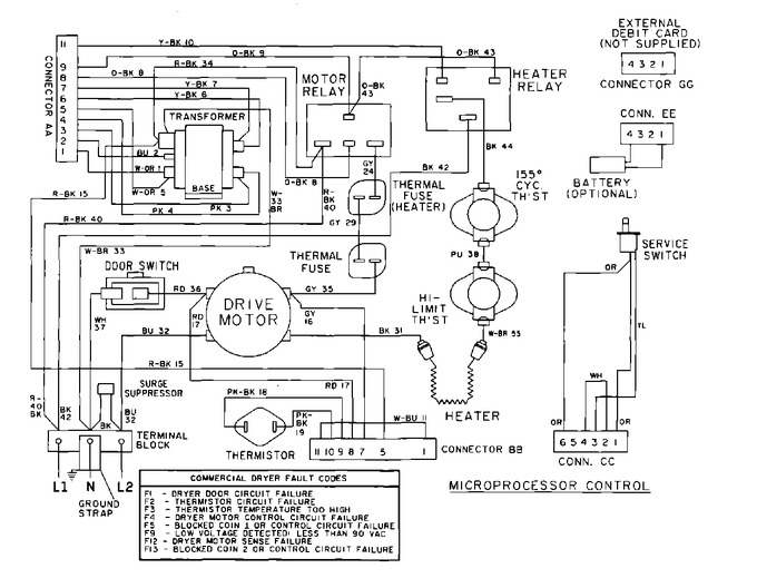 Diagram for MDE12PRACW