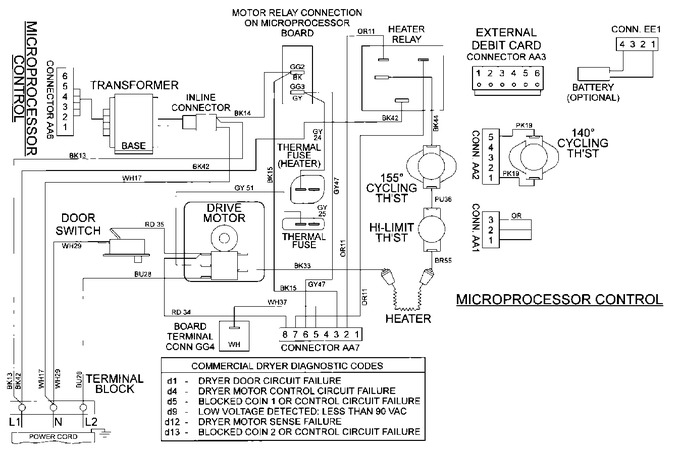 Diagram for MDE12PRBDW