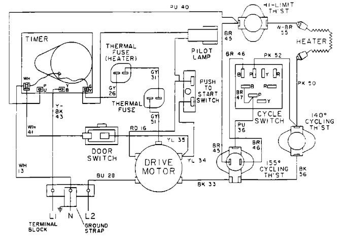 Diagram for MDE13MNACW
