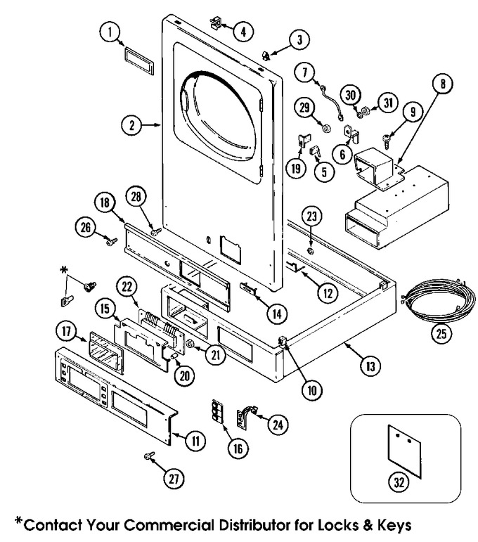 Diagram for MDE13PRBCW