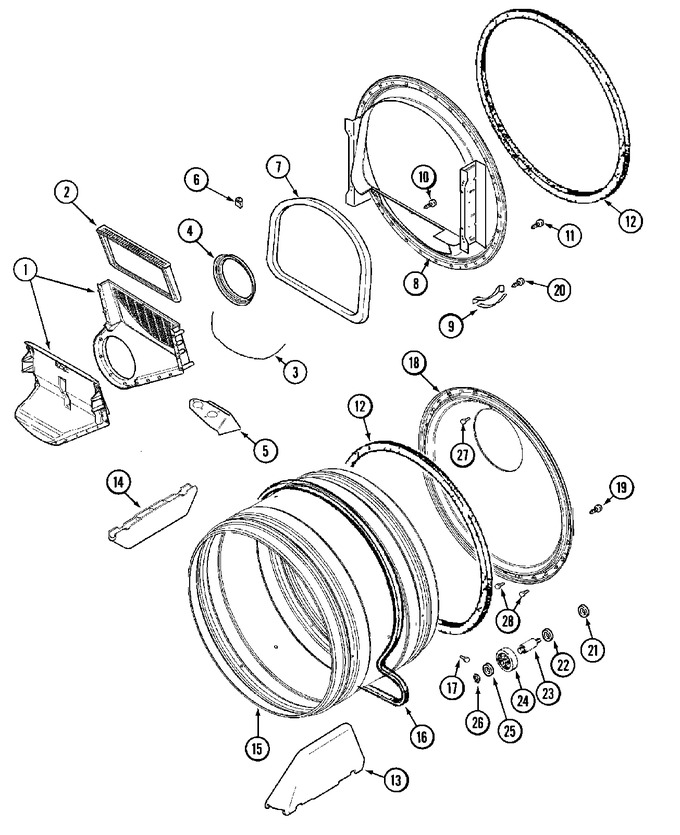Diagram for MDG16MNAEW