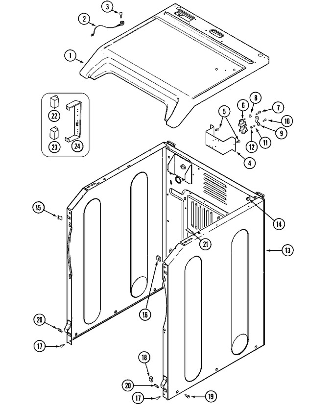Diagram for MDE14PDAGW