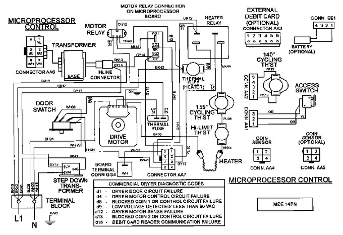 Diagram for MDE21PNAGW