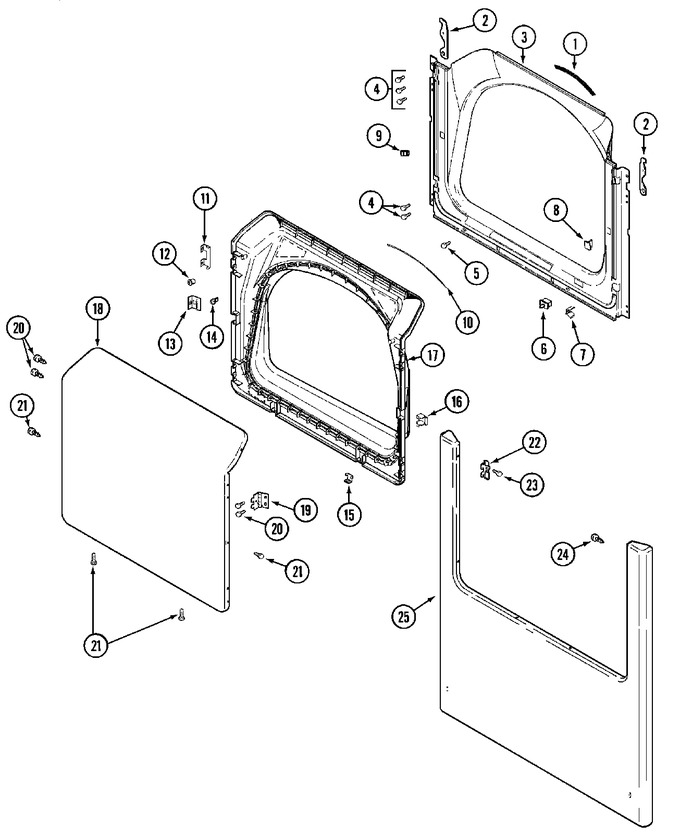 Diagram for MDE14PNAYW