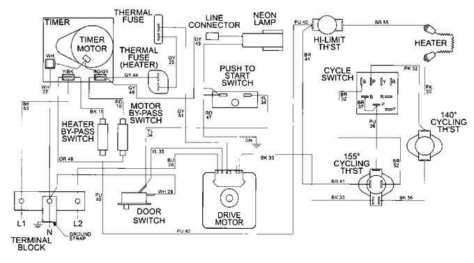 Diagram for MDE16CSAYW