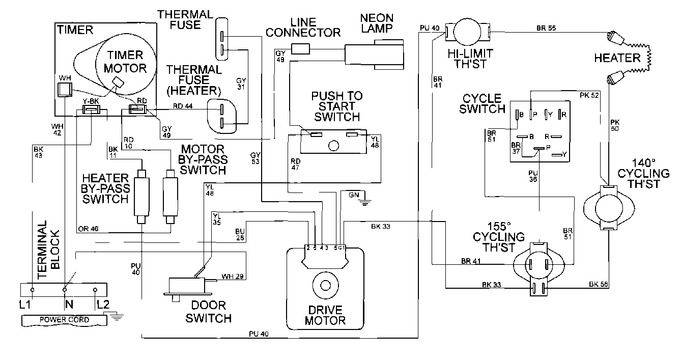Diagram for MDE16CSAZW