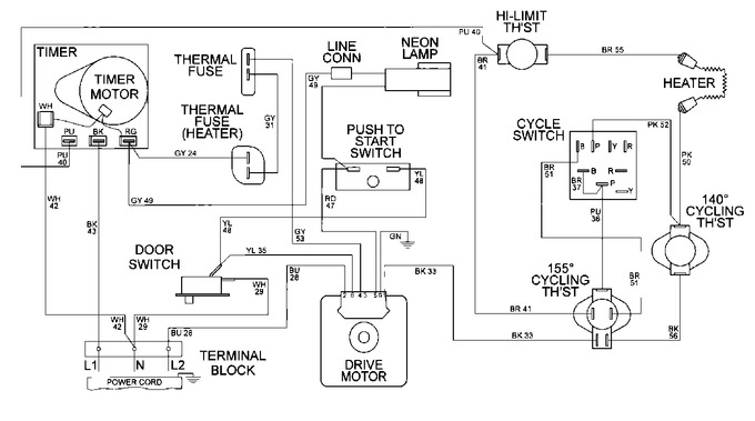 Diagram for MDE16MNAZW