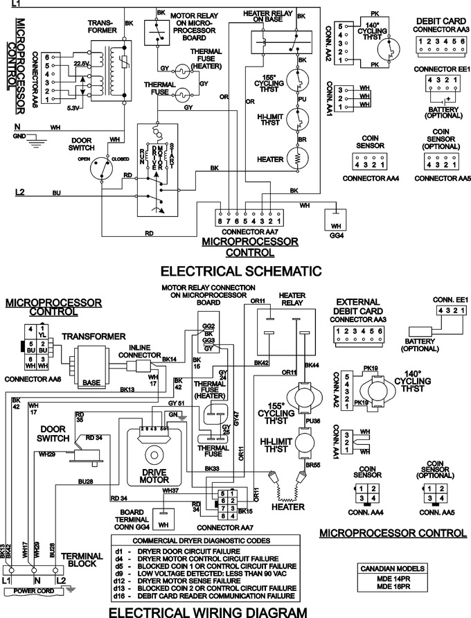 Diagram for MDE16PRDZW