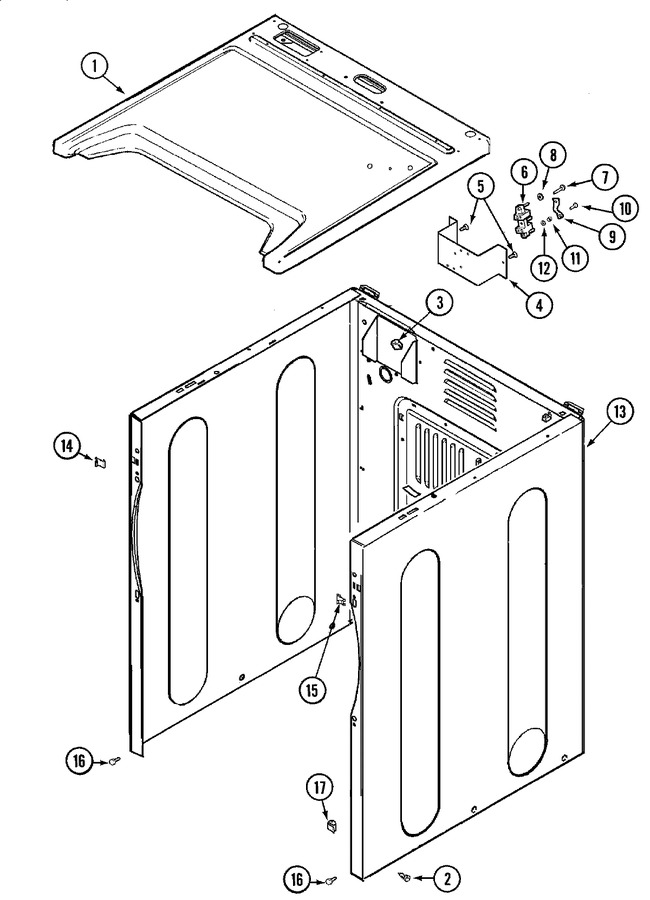 Diagram for MDG9316AWA