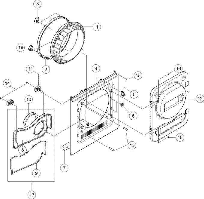 Diagram for MDE2440AGW