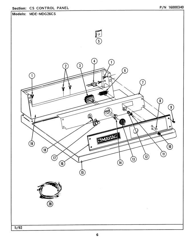 Diagram for MDG26CSAAL