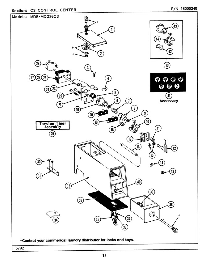 Diagram for MDE26CSAEL