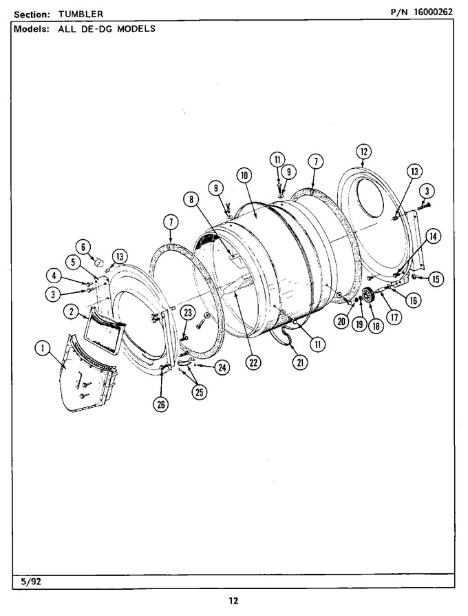 Diagram for MDG26DAAAL