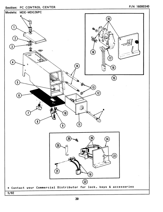 Diagram for MDG26PCAAW