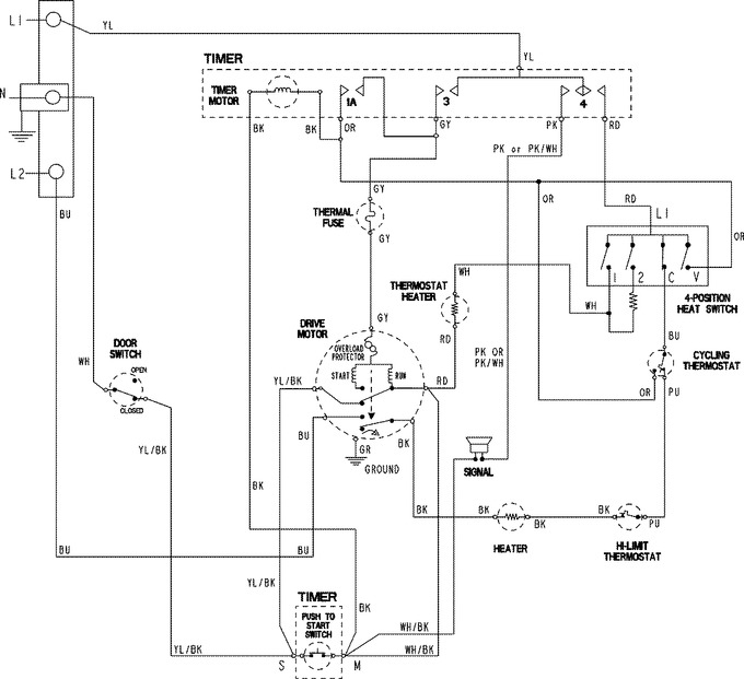 Diagram for MDE2706AYW