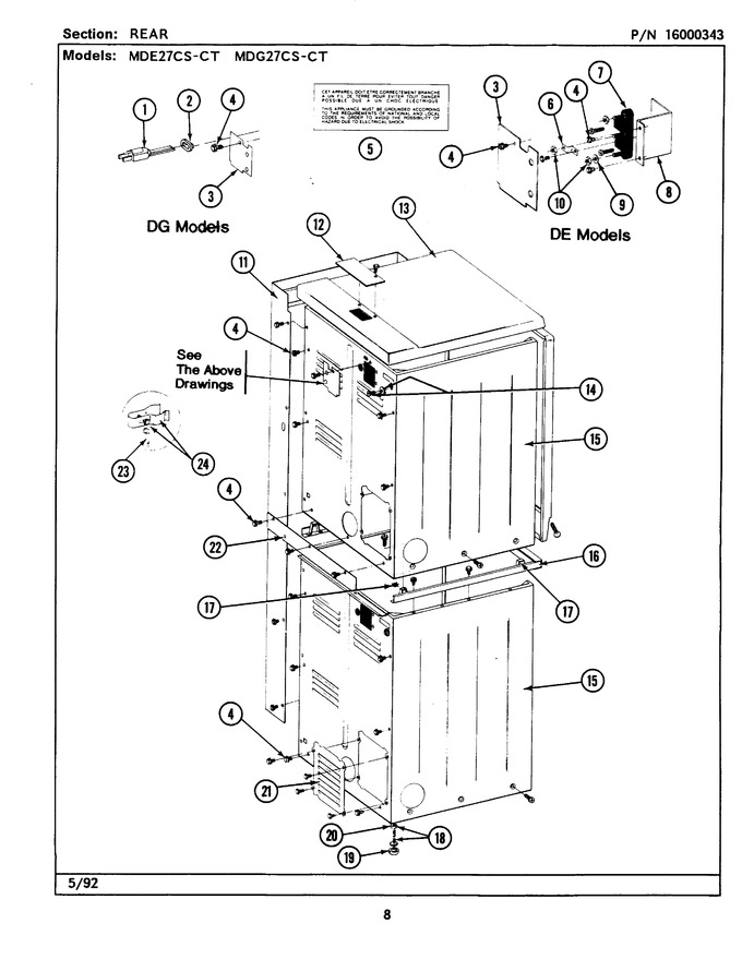 Diagram for MDE27CTACL