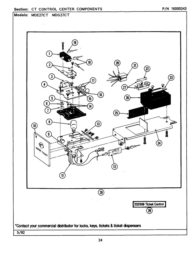 Diagram for MDE27CTACL