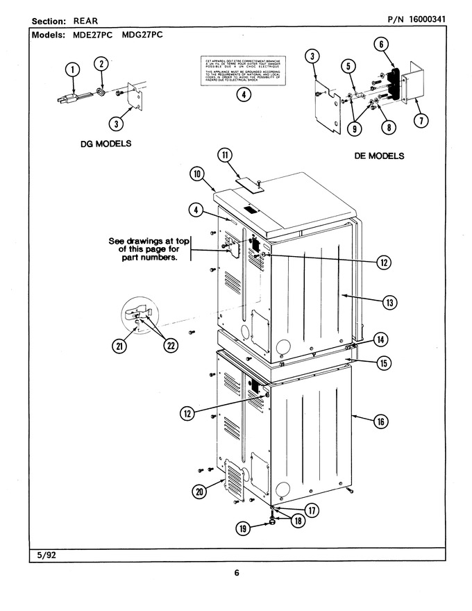 Diagram for MDE27PCACL
