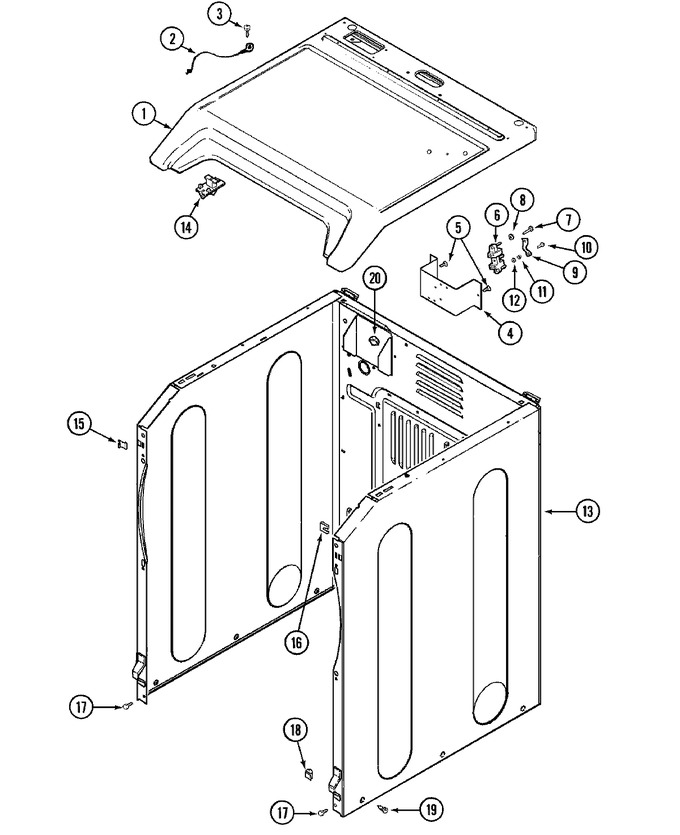 Diagram for MDG3000AWA