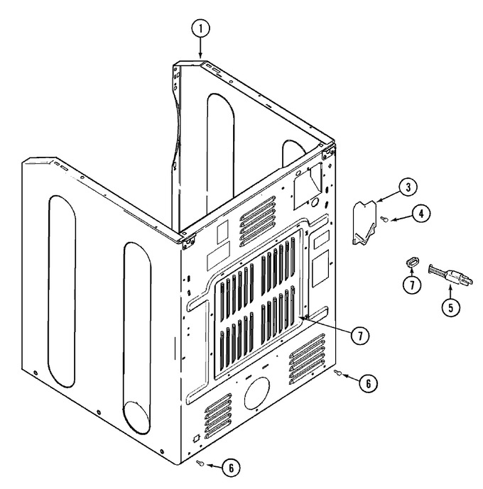 Diagram for MDG3050AGW