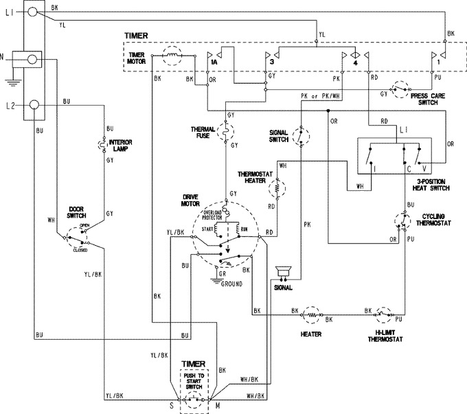 Diagram for MDE308DAYW
