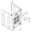 Diagram for 02 - Cabinet-rear
