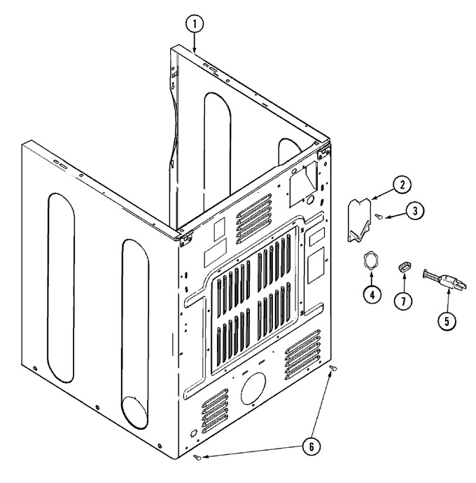 Diagram for MDE9706AZW