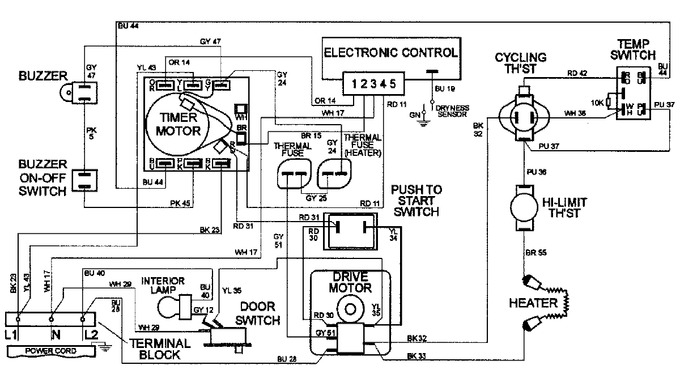Diagram for MDG7057AWW