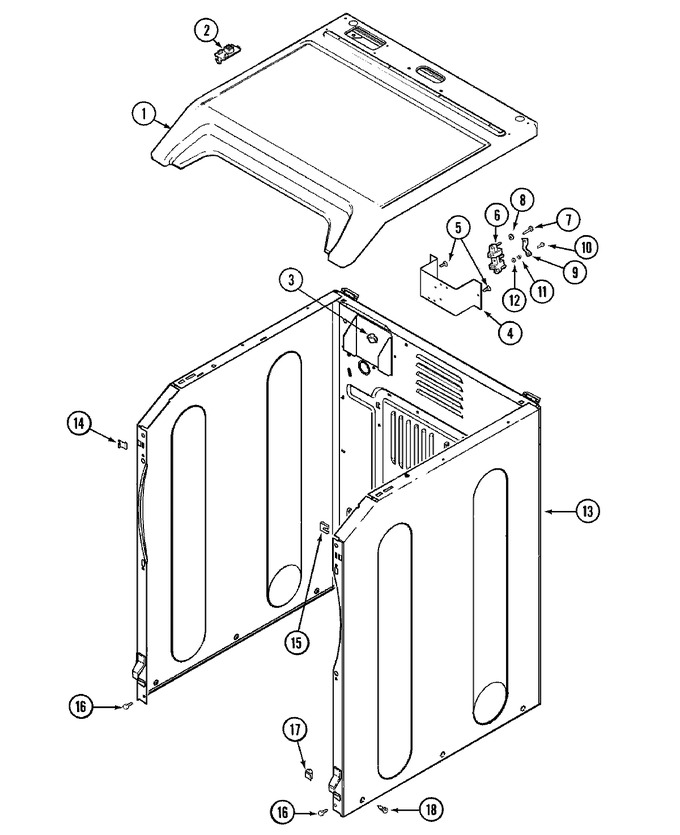 Diagram for MDE7057AZW
