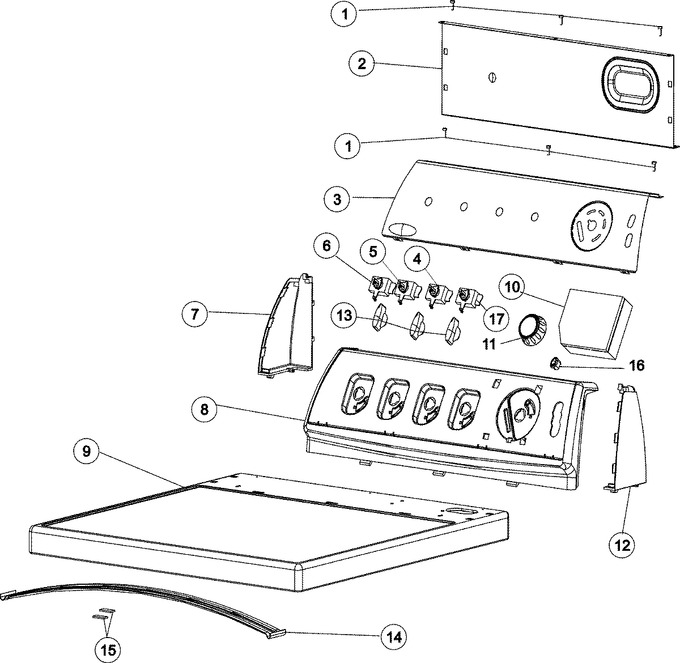 Diagram for MDG4806AWW