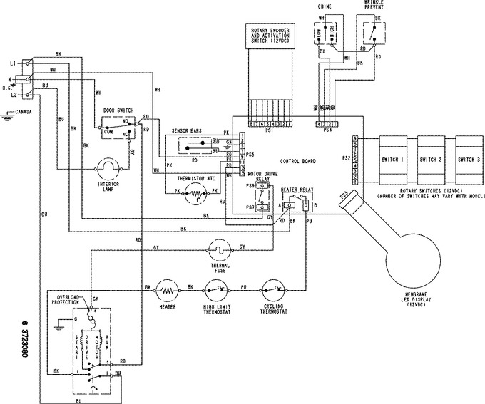 Diagram for NDE8805AZW