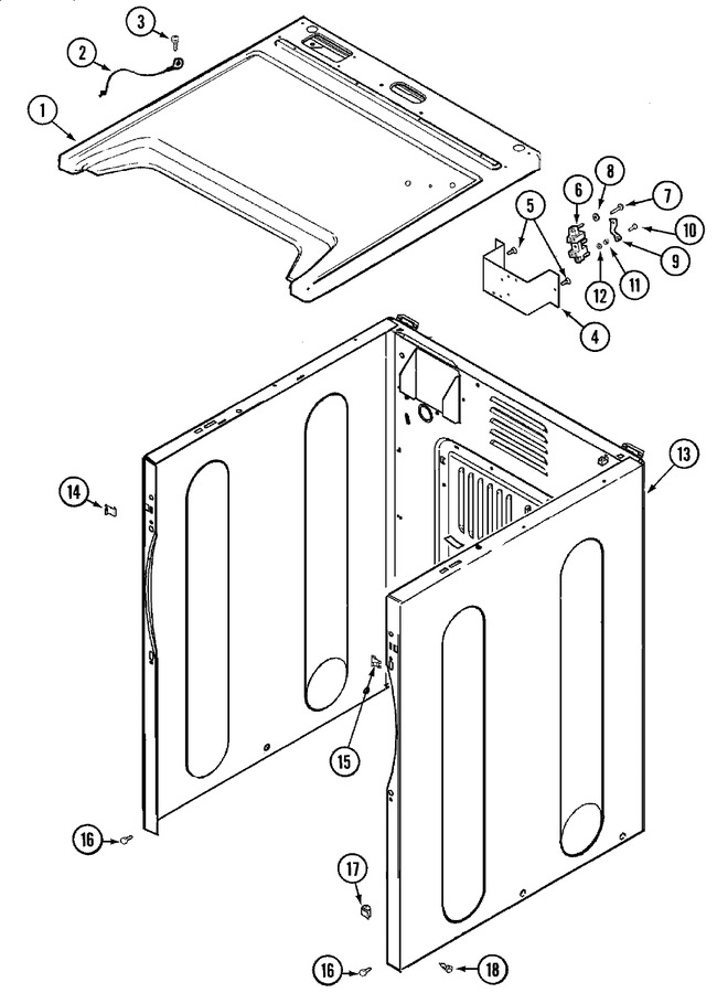 Diagram for MDE9706AZW