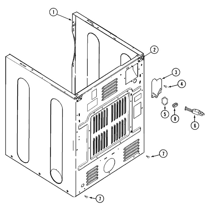 Diagram for MDE9520AZW