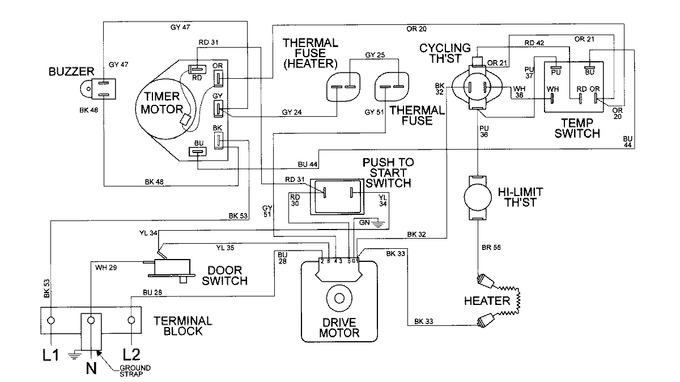 Diagram for MDE9420AYW